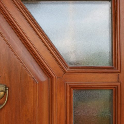 Bejárati ajtó részlet